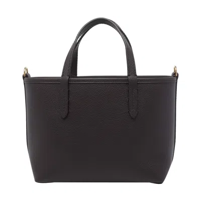 Burberry Brown And Beige Bloomsbury Mini Reversible Tote Bag In Brown