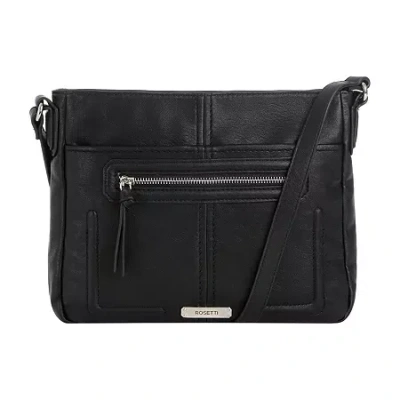 Rosetti Courte Mid Crossbody Bag In Black