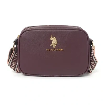 U.s. Polo Assn Classic Crossbody Bag In Burgundy