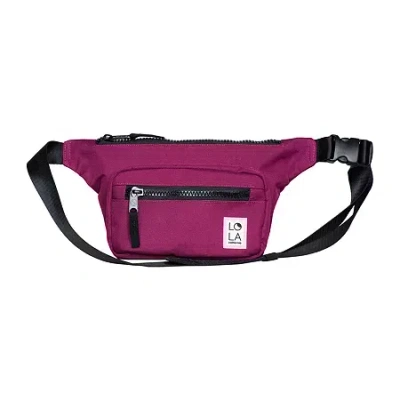 Lola Chakra Sprit Womens Adjustable Straps Fanny Pack In Purple