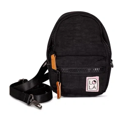 Lola Star Gazing Womens Adjustable Straps Backpack In Black