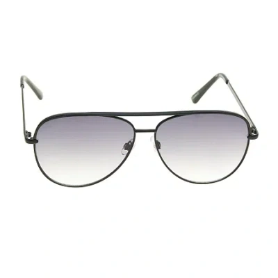 Worthington Womens Uv Protection Aviator Sunglasses In Black