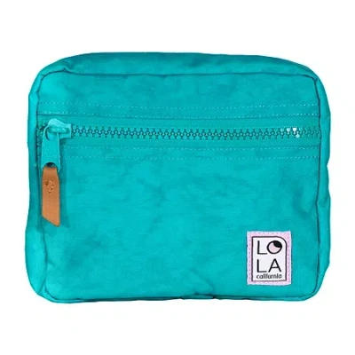 Lola Hippie Womens Adjustable Straps Fanny Pack In Blue