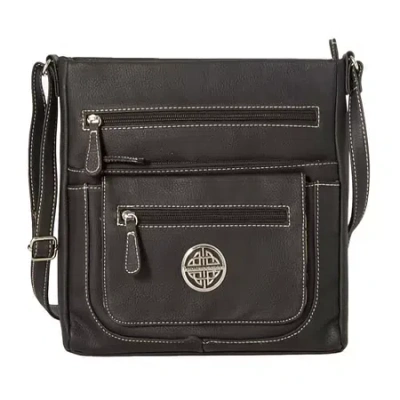 Stone Mountain Crossbody Bag In Black