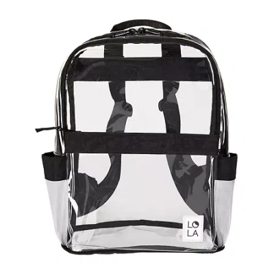 Lola Stad Luna Womens Adjustable Straps Backpack In Black