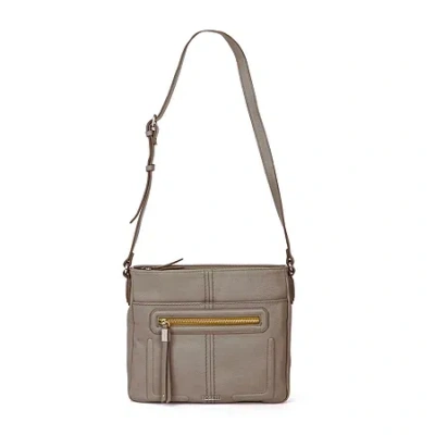 Rosetti Courte Mid Crossbody Bag In Gray