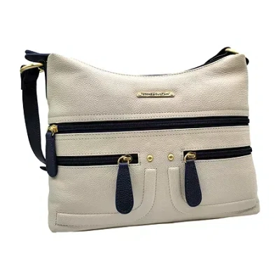 Stone Mountain Hobo Bag In White