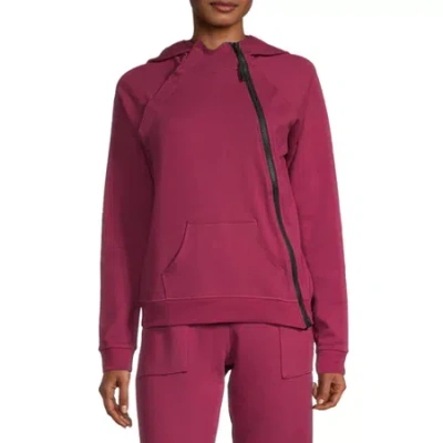 Slick Chicks Women's Adaptive Zip Front Hoodie In Purple