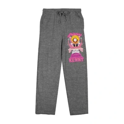 Bioworld South Park Princess Womens Plush 1 Pair Pajama Pants In Gray