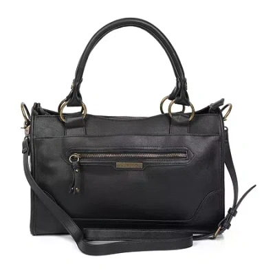 Frye And Co Satchel In Black