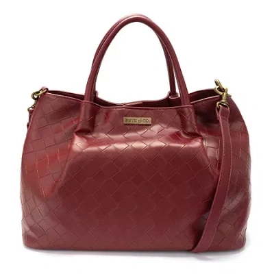 Frye And Co Georgia Woven Soft Satchel In Brown