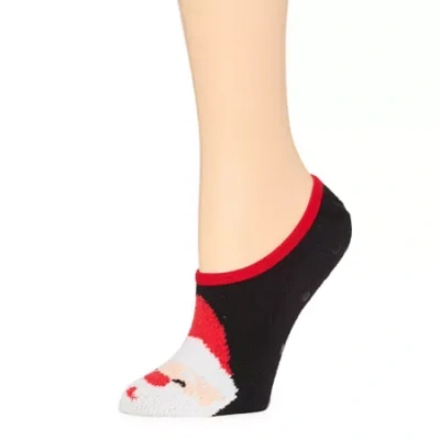 Mixit Holiday Cozy Womens 1 Pair Liner Socks In Multi