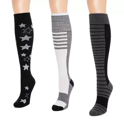 Muk Luks Compression Socks - Womens In Black