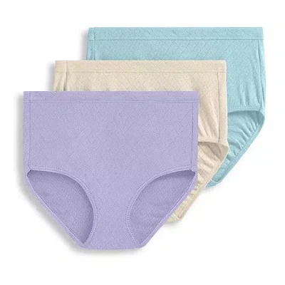 Jockey Elance Breathe Brief - 3 Pack- 1542 In Multi