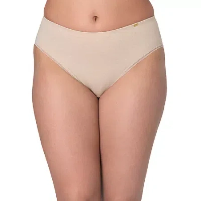 Bali Cotton Womens High Cut Panty Dflehc In Neutral