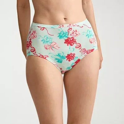 Jockey Plus Size Elance Brief - 3 Pack- 1486 In Red