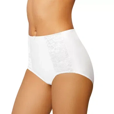 Bali Essentials Double Support Knit Brief Panty - Dfdbbf In White