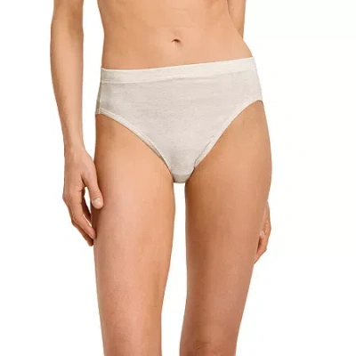 Jockey Cotton Stretch Hi-cut Panty - 1555 In White