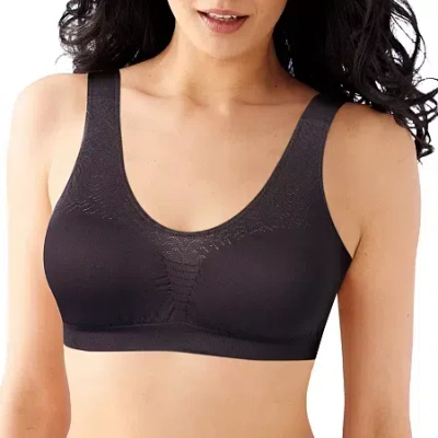 Bali Comfort Revolution Crop Top Bra - 103j In Black