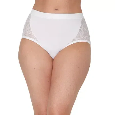 Bali Coolest Smoothing Womens Cooling Brief Panty Dfcsbf In White
