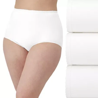 Bali Skimp Skamp Womens Cooling 3 Pack Brief Panty A633 In Multi