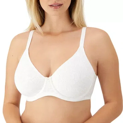 Bali Breathe Cotton Modal Lace Underwire Bra Df7590 In White