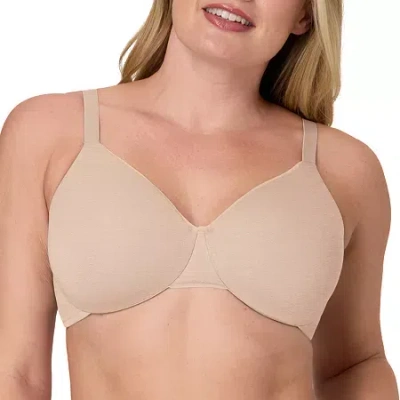 Bali Cotton Collection Underwire T-shirt Bra Df3421 In Neutral