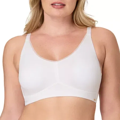 Bali Cotton Collection Wireless Bra Df8130 In White