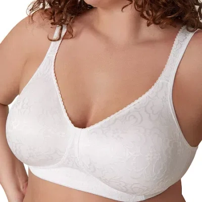 Playtex 18 Hour Ultimate Lift & Support Wireless Full Coverage Bra 4745 In White