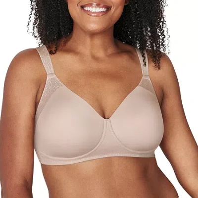 Playtex Secrets Perfectly Smooth Wireless Full Coverage Bra-4707 In Neutral