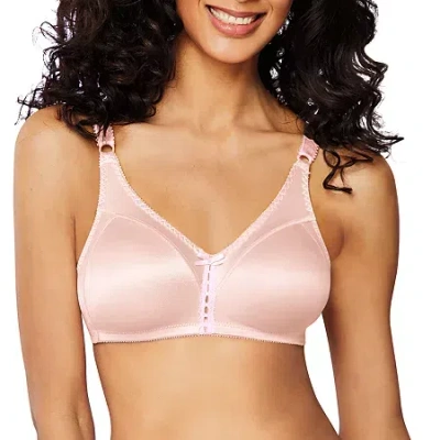 Bali Double Support Wireless Full Coverage Bra 3820 In Pink