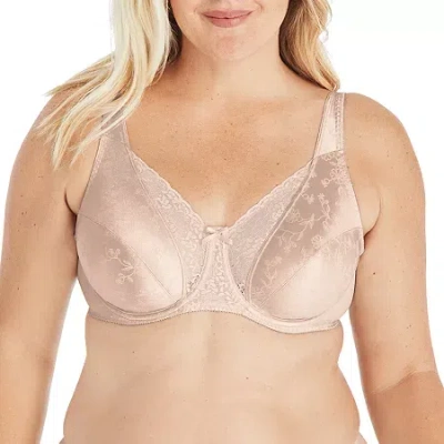 Playtex Secrets Beautiful Lift Classic Support Underwire Full Coverage Bra 4422 In Brown
