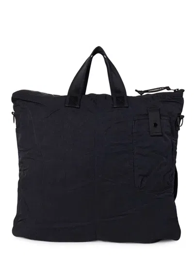 C.p. Company C.p.company Black Polyamide Shoulder Bag In Black