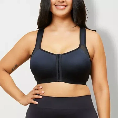 Leading Lady The Moira - Front Close Posture Back Support Bra 5031 In Black