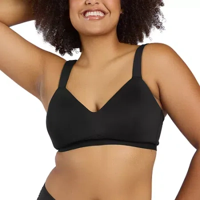 Leading Lady The Aurora Microfiber Lightlylined Tshirt Bra- 5979 In Black