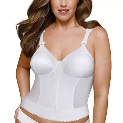 Exquisite Form Fully Back Close Longline Bra -5107532 In White