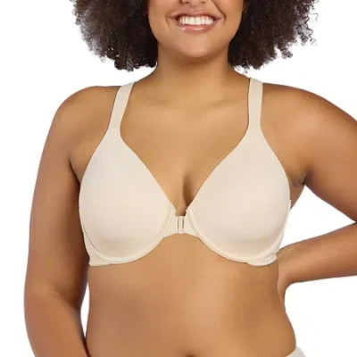 Leading Lady Racerback - Seamless Front-closure Underwire Bra- 5415 In Neutral
