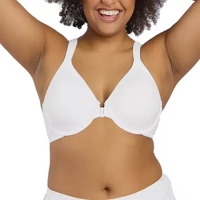 Leading Lady Racerback - Seamless Front-closure Underwire Bra- 5415 In White
