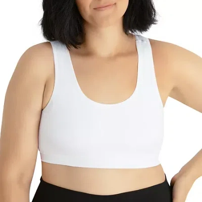 Leading Lady The Olivia - All-around Support Comfort Sports Bra - 5504 In White