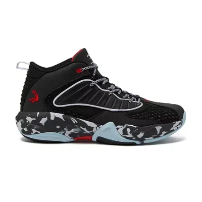 Shaq Speed Demon Mid Mens Basketball Shoes In Black