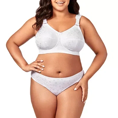 Elila Super Curves Full Coverage Softcup Bra 1305 In White