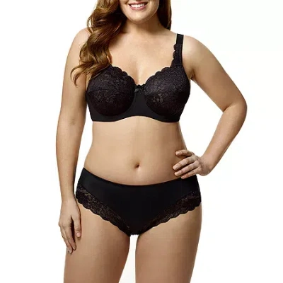 Elila Lacey Curves Underwire Bra 2311 In Black