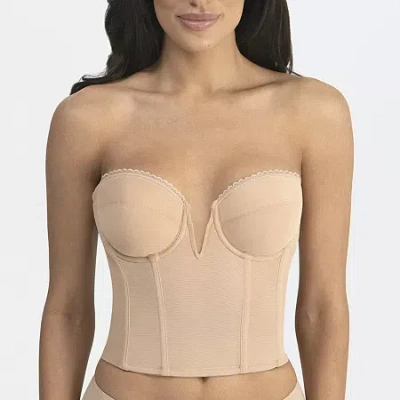 Dominique Valerie V Wire Backless Strapless Bra - 6390 In Neutral