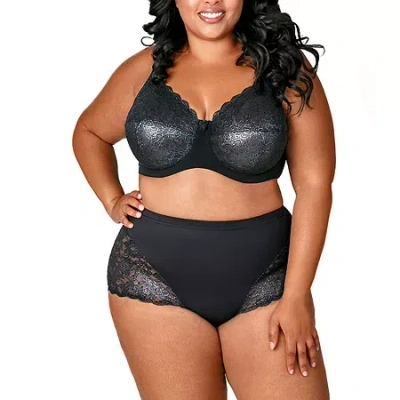 Elila Strech Lace Underwire Bra- 2311 In Black