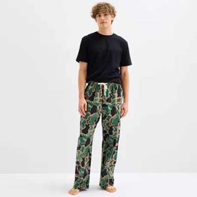 Arizona Cargo Mens Flannel Pajama Pants In Multi