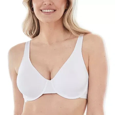 Bestform Everyday Unlined Cotton Stretch T-shirt Bra With Underwire Support- 5000100 In White