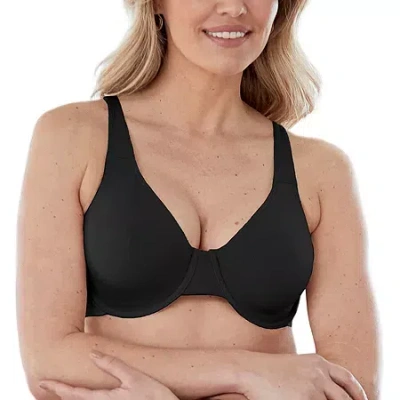 Bestform Everyday Unlined Cotton Stretch T-shirt Bra With Underwire Support- 5000100 In Black