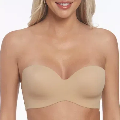 Dominique Bella Seamless Hidden Wire Strapless Bra- 3600 In Brown