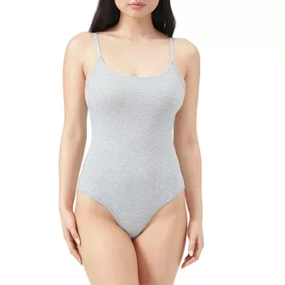 Adidas Originals Active Cotton Bodysuit- 4a0445 In Gray