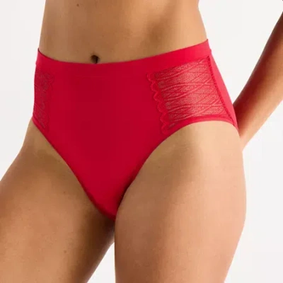 Ambrielle Supersoft Brief Panty In Red